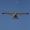 Flugzeug und Mond